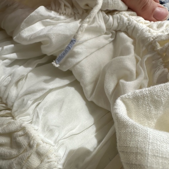 Free People Blouse with Blue Accents Size Small - Picture 7 of 12